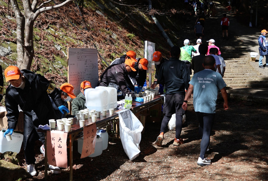山道のコース